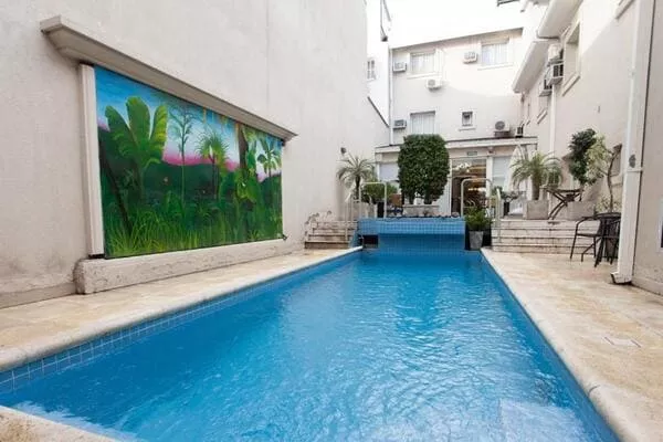 Argentino Hotel em Mendoza - Piscina